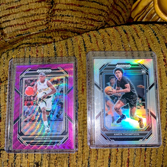 Chris Paul & Amen Thompson Dual - Picture 1 of 3